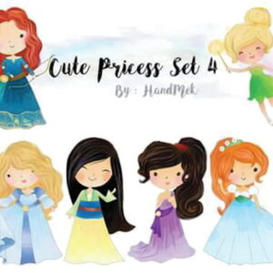 kit digital princesas aquarelado 05