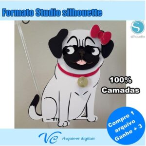 M956- Arquivo de corte topo PETS CAMADAS 5