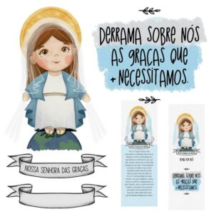 Nossa Senhora das Graças-elementos em Png 2707