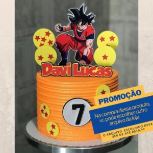Studio/pdf Arquivo de Corte Topo de Bolo Dragon Ball -003