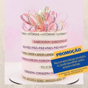 Studio/pdf Arquivo de Corte Topo de Bolo Senhor do Bonfim