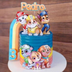 Topo Arco-íris Patrulha Canina - Studio/+20kit Cod:8126