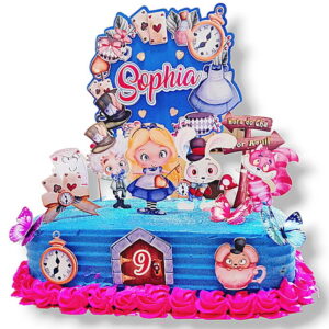 Topo Bolo Alice (arquivo Digital)