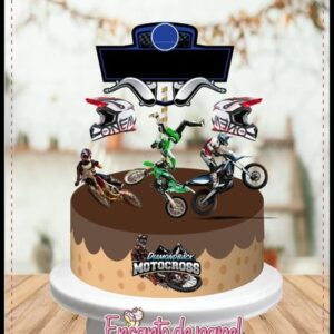 Topo Bolo Motocross(arquivo Digital)