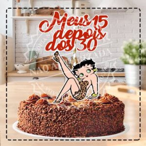 TOPO DE BOLO 45 ANOS ONCINHA - ARQUIVO DIGITAL
