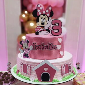 Topo de Bolo Minnie [ Arquivo de Corte]
