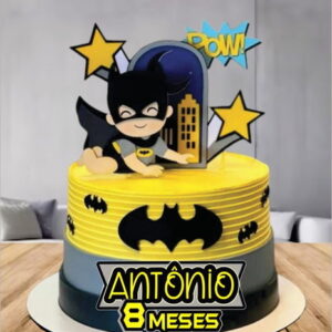 Topo de Bolo Batman Baby Arquivo de Corte