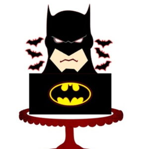Topo de Bolo Batman CAMADAS 3 - Arquivo de corte
