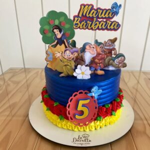 Topo de Bolo Branca de Neve - Arquivo de Corte