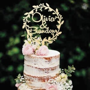 Topo de Bolo Casamento Circulo Arquivo de Corte