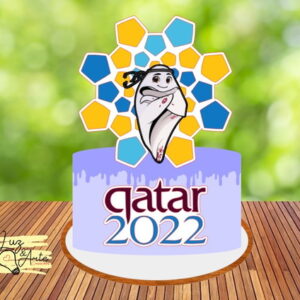 Topo de Bolo Copa Qatar 2022 01 Studio/pdf