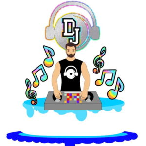Topo de Bolo Dj + 4 Arquivos a Sua Escolha