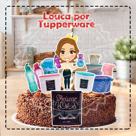 TOPO DE BOLO DONA DE CASA POTES - ARQUIVO DIGITAL