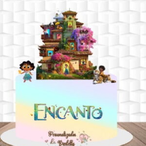Topo de Bolo Encanto +4 Arquivos a Sua Escolha
