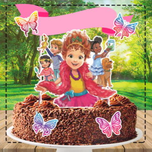 Topo de Bolo Fancy Nancy - Ref 1295 Arquivo Digital