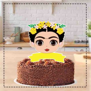 TOPO DE BOLO FRIDA - ARQUIVO DIGITAL