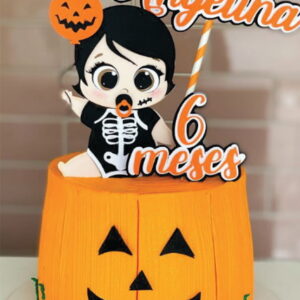Topo de Bolo Halloween Arquivo de Corte