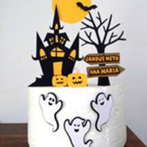 TOPO DE BOLO HALLOWEEN ARQUIVO DE CORTE