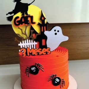Topo de Bolo Halloween - Arquivo de Corte