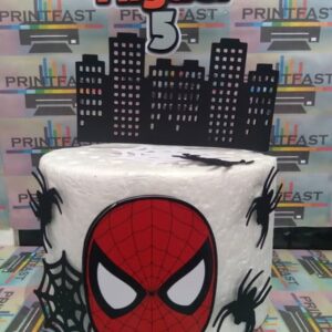 Topo de bolo Homem Aranha 2 #81 - Arquivo Digital