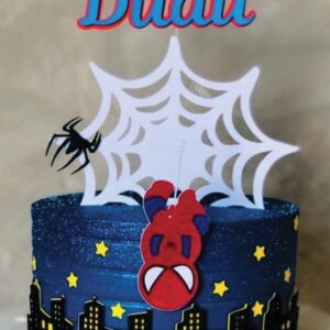 Topo de Bolo Homem Aranha Arquivo de Corte
