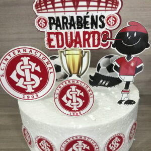 Topo de Bolo Internacional - Arquivo de Corte