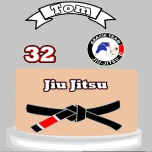 Topo de Bolo Jiu Jitsu + 4 Arquivos a Sua Escolha