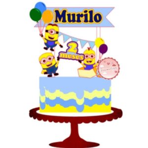 Arquivo Topo de Bolo - Minions