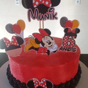 Topo de Bolo Minnie - Arquivo Digital - pdf