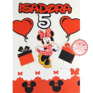 Arquivo Topo de Bolo - Minnie