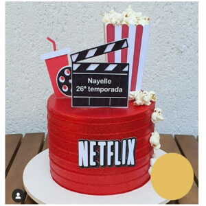 Topo de bolo Netflix - 01- Arquivo de Corte