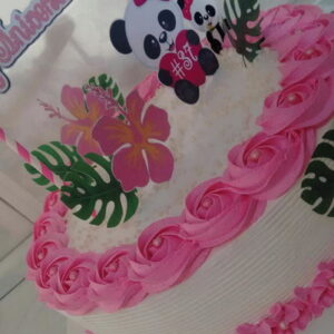 Topo de Bolo Panda (Arquivo Digital)