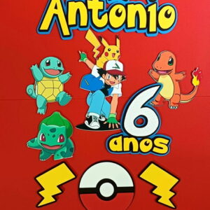 Topo de Bolo Pokemon [ Arquivo de Corte]