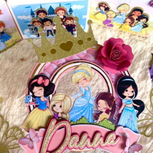 Topo de Bolo Princesas