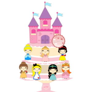 Arquivo Topo de Bolo - Princesas