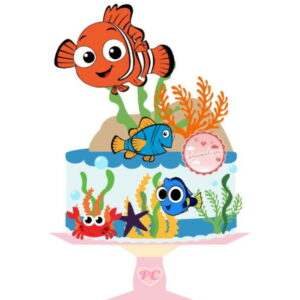 Arquivo Topo de Bolo - Procurando Nemo