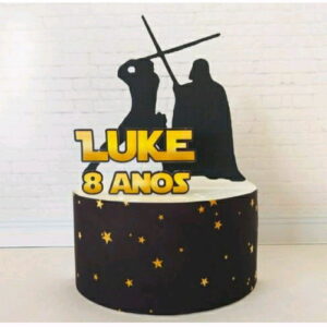 Topo de Bolo Star Wars*+ 4 Arquivos a Sua Escolha