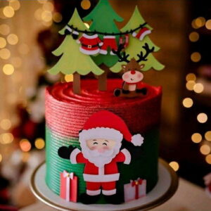 Topo Papai Noel com Rena 472 + 4 Arquivos a Sua Escolha