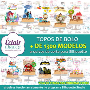 Arquivos de Corte Topo de Bolo