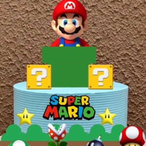 2 Arquivo de Corte Topo de Bolo Super Mario 3