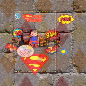 2128 - ARQUIVO TOPO SUPER HOMEM cute Camadas - STUDIO