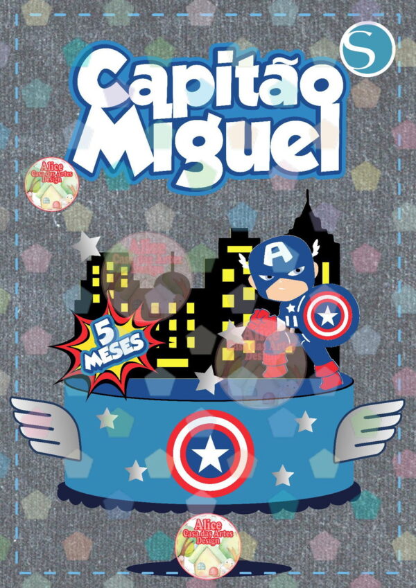 2153 - ARQUIVO TOPO CAPITAO AMERICA CAMADAS - STUDIO