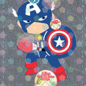 2154 - ARQUIVO PERSONAGEM CAPITAO AMERICA CAMADAS - STUDIO