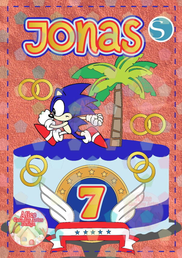 2491 - Arquivo Topper Sonic Camadas - Studio
