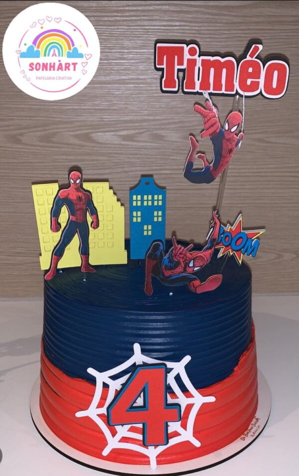 3 Arquivos Digitais Topo Spider Man Homem Aranha Camadas - Image 2