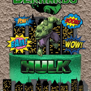 2 Arquivos - Studio - Topo de Bolo Hulk 4