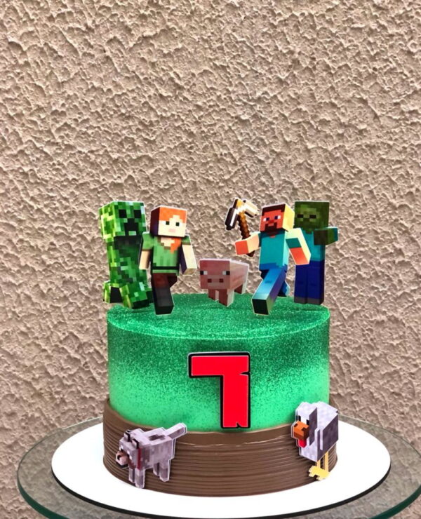 2 Arquivos - Studio - Topo de Bolo Minecraft 4
