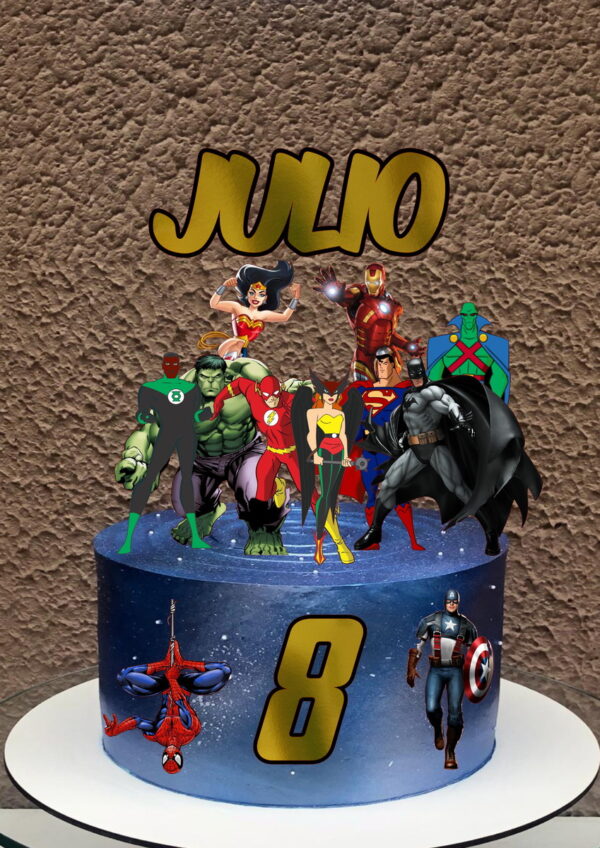 2 Arquivos - Studio - Topo de Bolo Super Herois 2