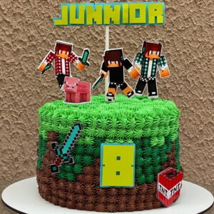 2 Arquivos - Studio - Topo de Bolo Minecraft 1