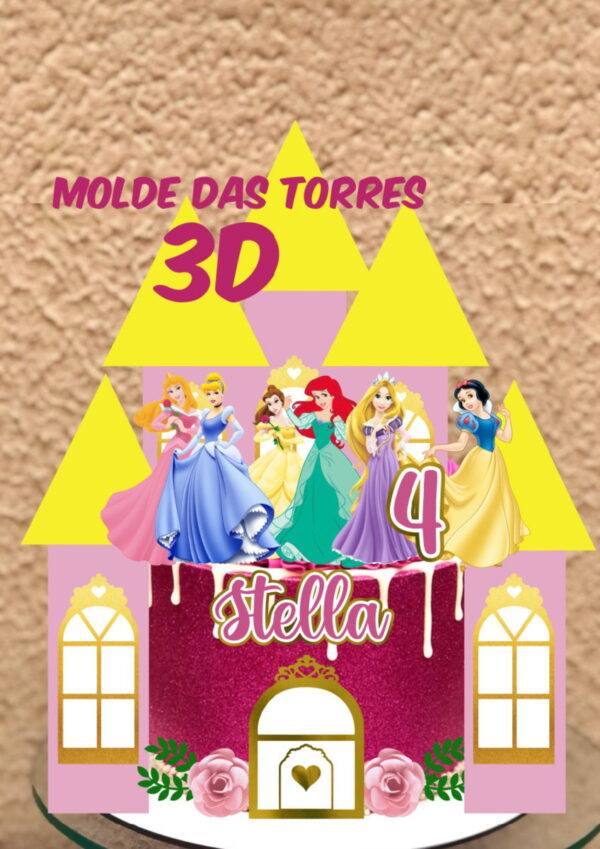 2 Arquivos - Studio - Topo de Bolo Princesas 3
